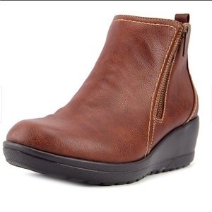 Waterproof Wedge Booties
